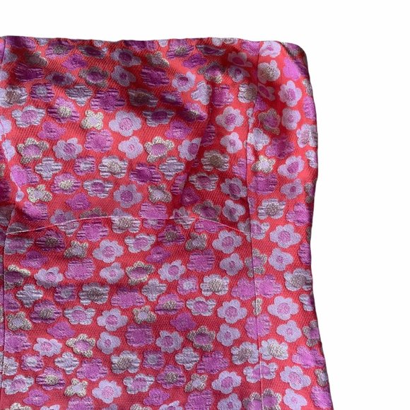 NWT J. Crew Collection Jacquard Metallic Dress - Picture 3 of 7